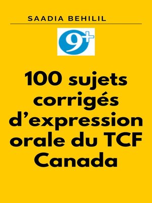 cover image of TCF Canada Expression orale